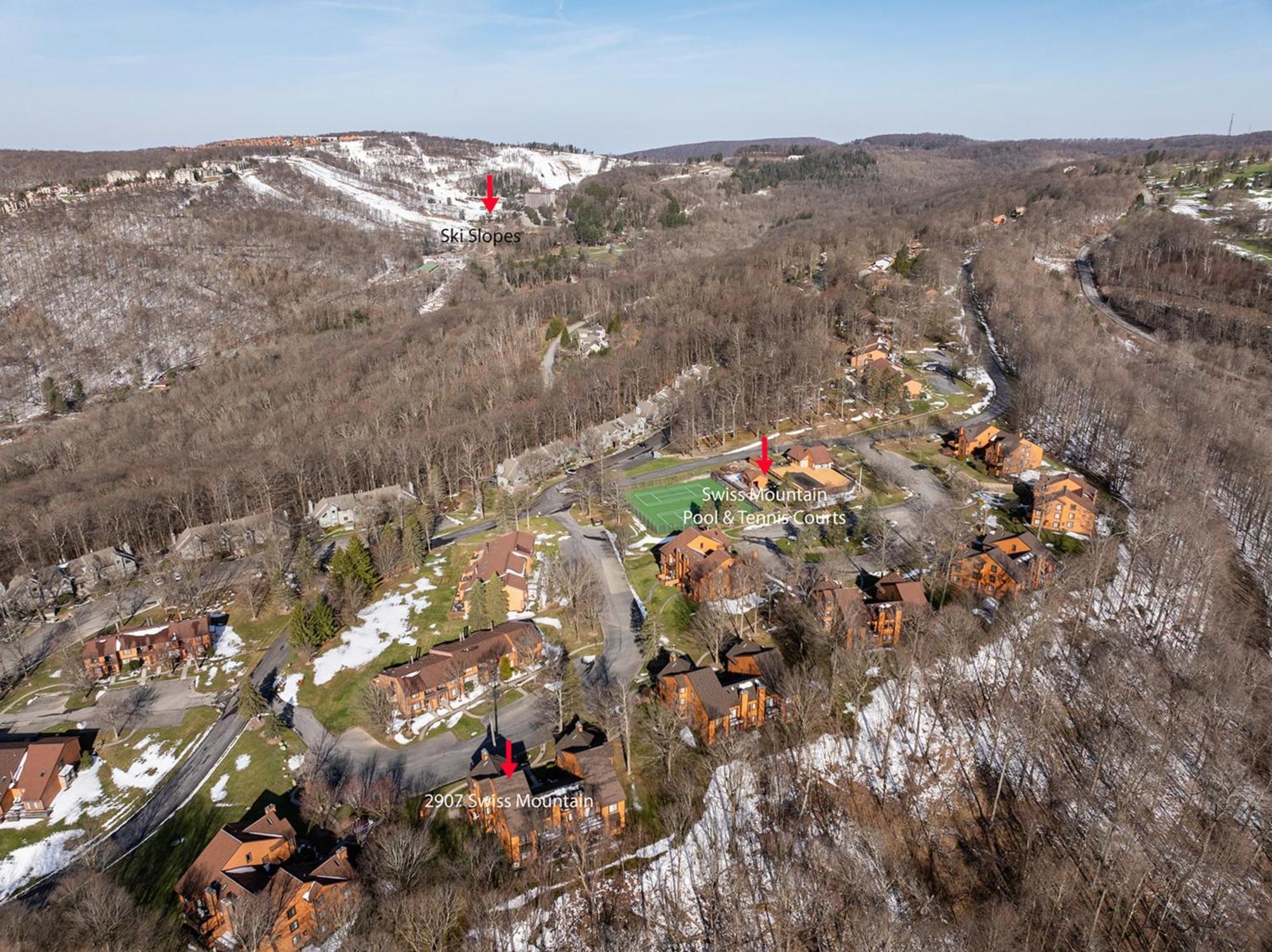Swiss Mountain 1 Bedroom - Premier Unit With Patio *